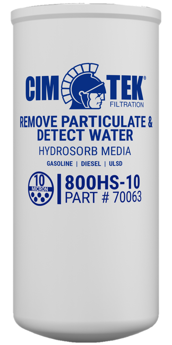 CimTek 800HS-10 Series Water Stop Filter