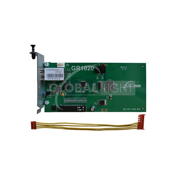 GR1020K-KIT Reference: TCP-IP 330020-425 Condition: New product Made to Replace: Ethernet communication board (includes connecting cable GL5702) made to work with Veeder-Root® TLS-350