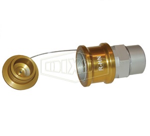 FloMAX R Series Hydraulic Oil Nozzle with Plug