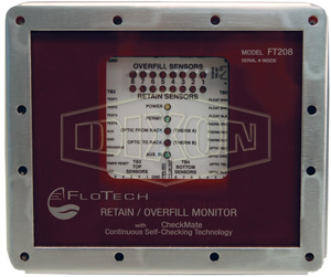 FloTech Checkmate System Onboard Monitor, Monitor & Housing