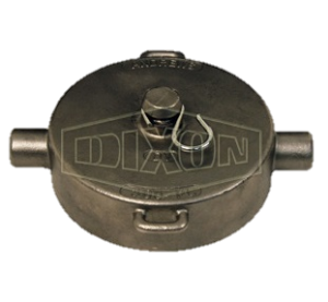 Dixon 3" Stainless Steel Intermodal Tank Transport Pipe Cap