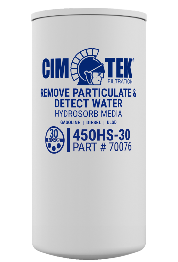 CimTek 450HS-30 Extended Length Water Stop Filter