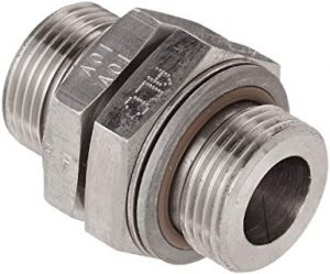 ¾" x ¾" BSPP Stainless Steel Pipe Union.  Used to Attach 825D075BSPPS DEF Meter to ¾" BSPP Threaded  FRSA, FRSD, and SV20 Series Stainless Steel Pumps
