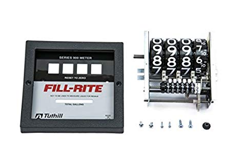 Fill Rite Gallon Register and Faceplate Kit for 900 Series Meters