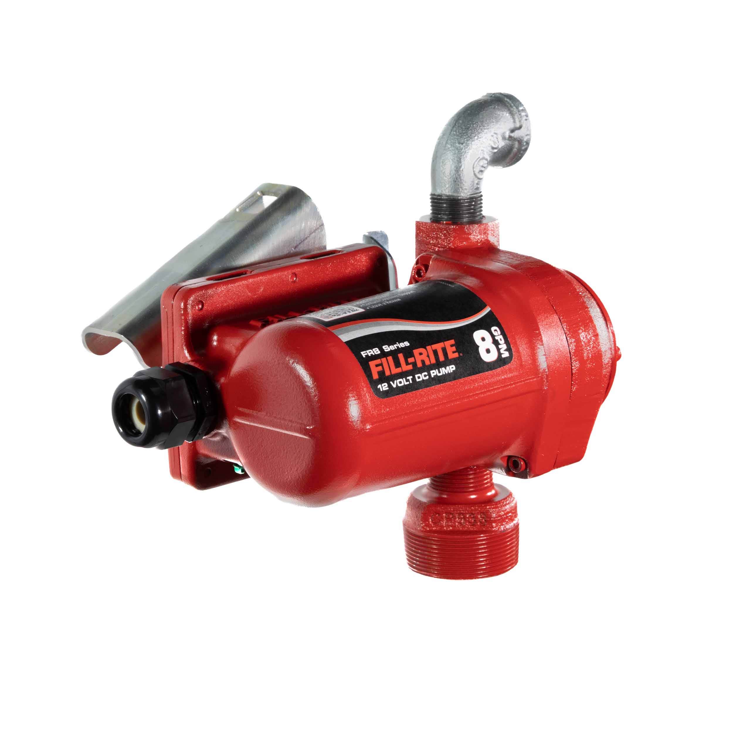 Fill Rite Pump Front View Fill Rite FR8-PX 12V DC 8 GPM Fuel Transfer Pump - National Petroleum ...
