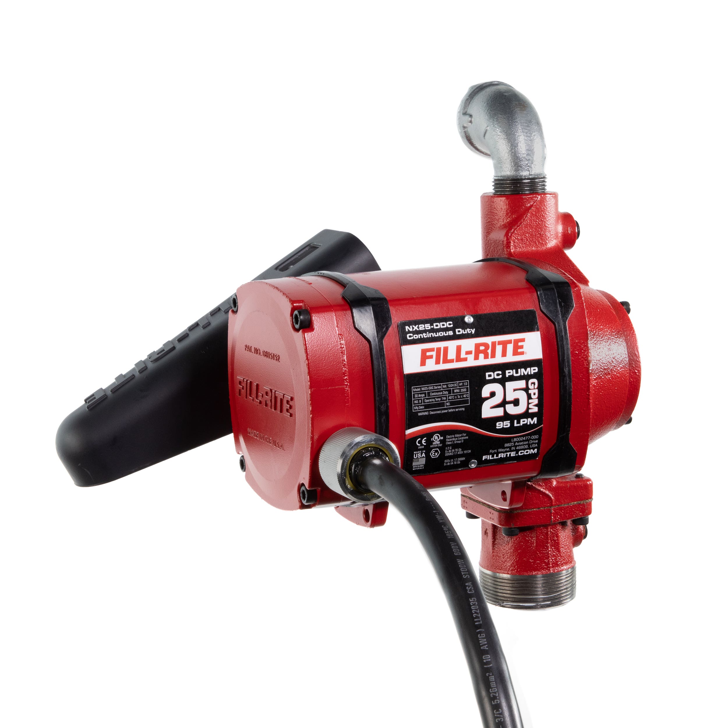 Fill Rite NX25-DDCNB-PX 12/24V DC 25 GPM Fuel Transfer Pump