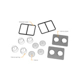 GPI HP-100 Hand Pumps Check Valve and Gasket Kit - Image 3