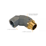 GPI Fuel Transfer Pumps 1-Inch Fuel Hose Swivel - Image 3